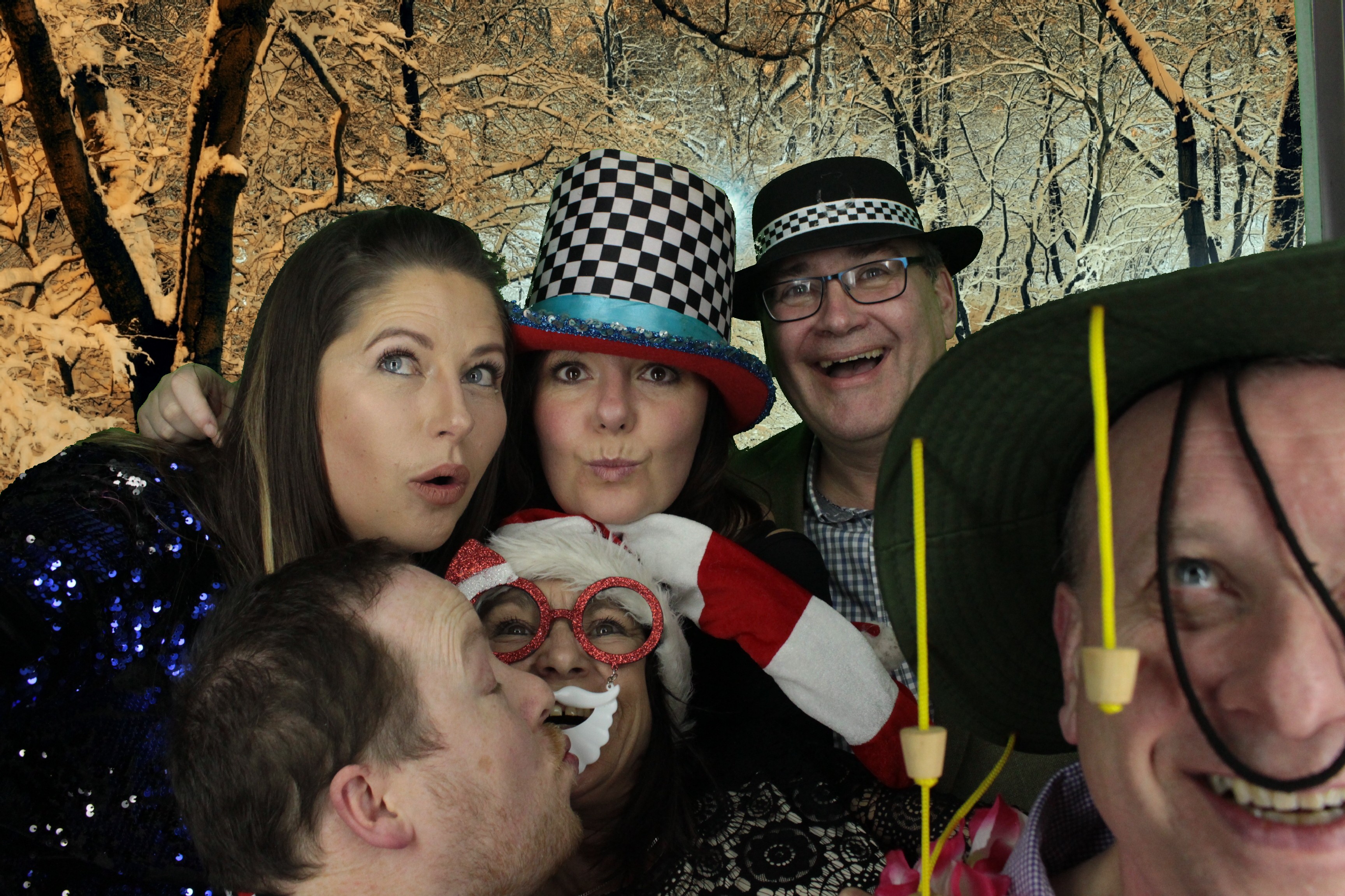 One Line Christmas Party | View more photos from the event at gallery.myphotoboothexperience.co.uk/u/MyPhotoBoothExperienceLtd/One-Line-Christmas-Party